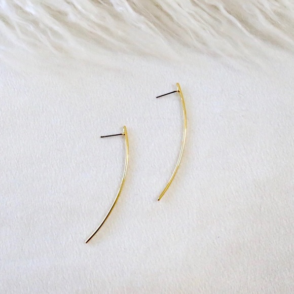 Jewelry - Gold Arch Earrings Jewelry - Gold Arch Earrings
